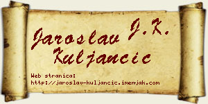 Jaroslav Kuljančić vizit kartica